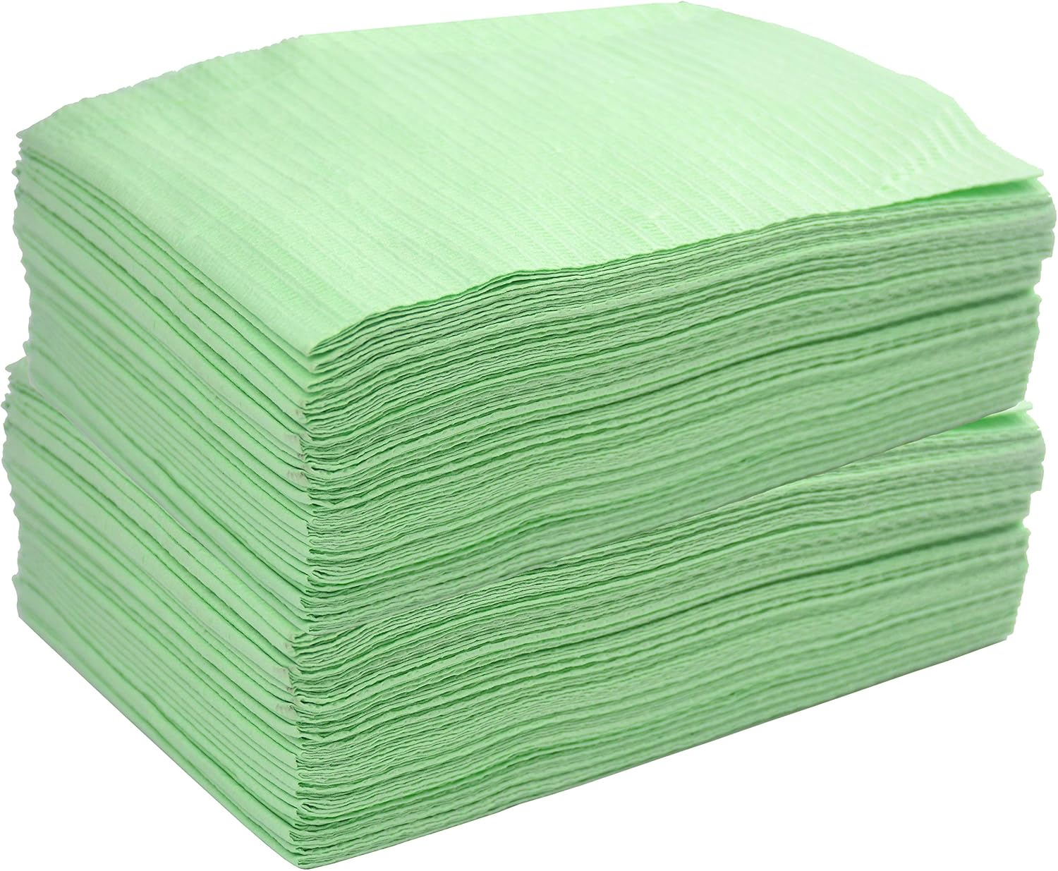 Aebderp 125Pcs Disposable Nail Art Tattoo Paper Towels Table Mat, 3-Ply Waterproof Tattoo Bibs Sheets Nail Desk Mat, Tattooing Tablecloth Pads Tray Covers, Nail Napkins for Nail Salon Supplies (White)