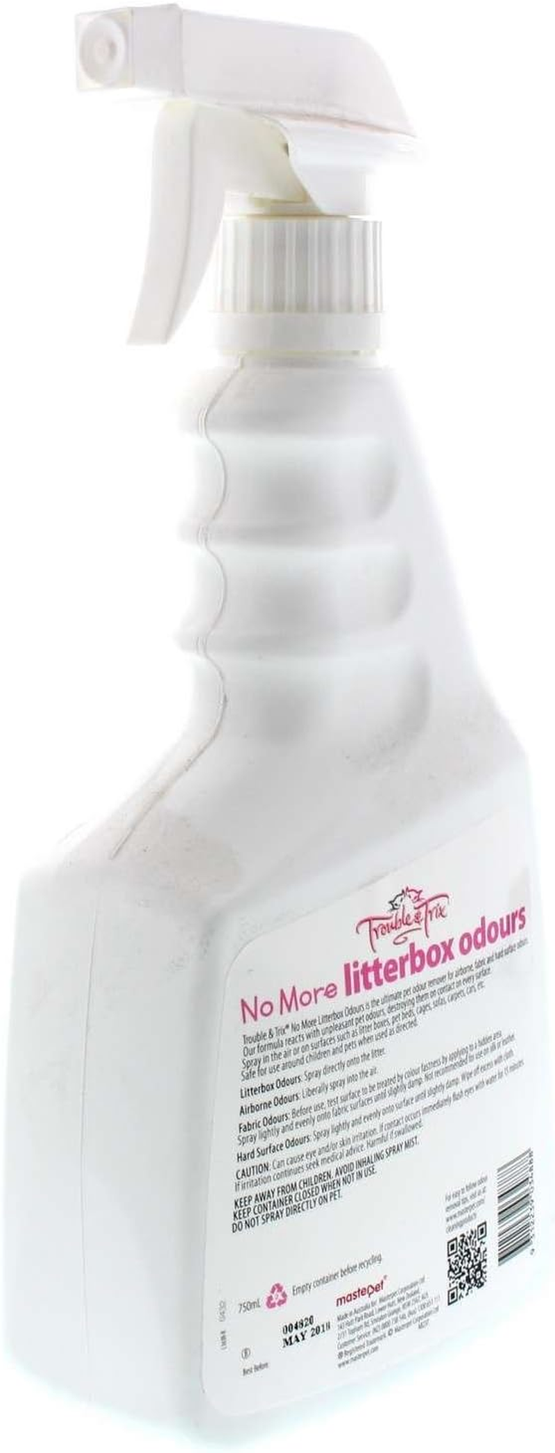 Trouble and Trix No More Litter Odour Spray 750 Ml image number 2