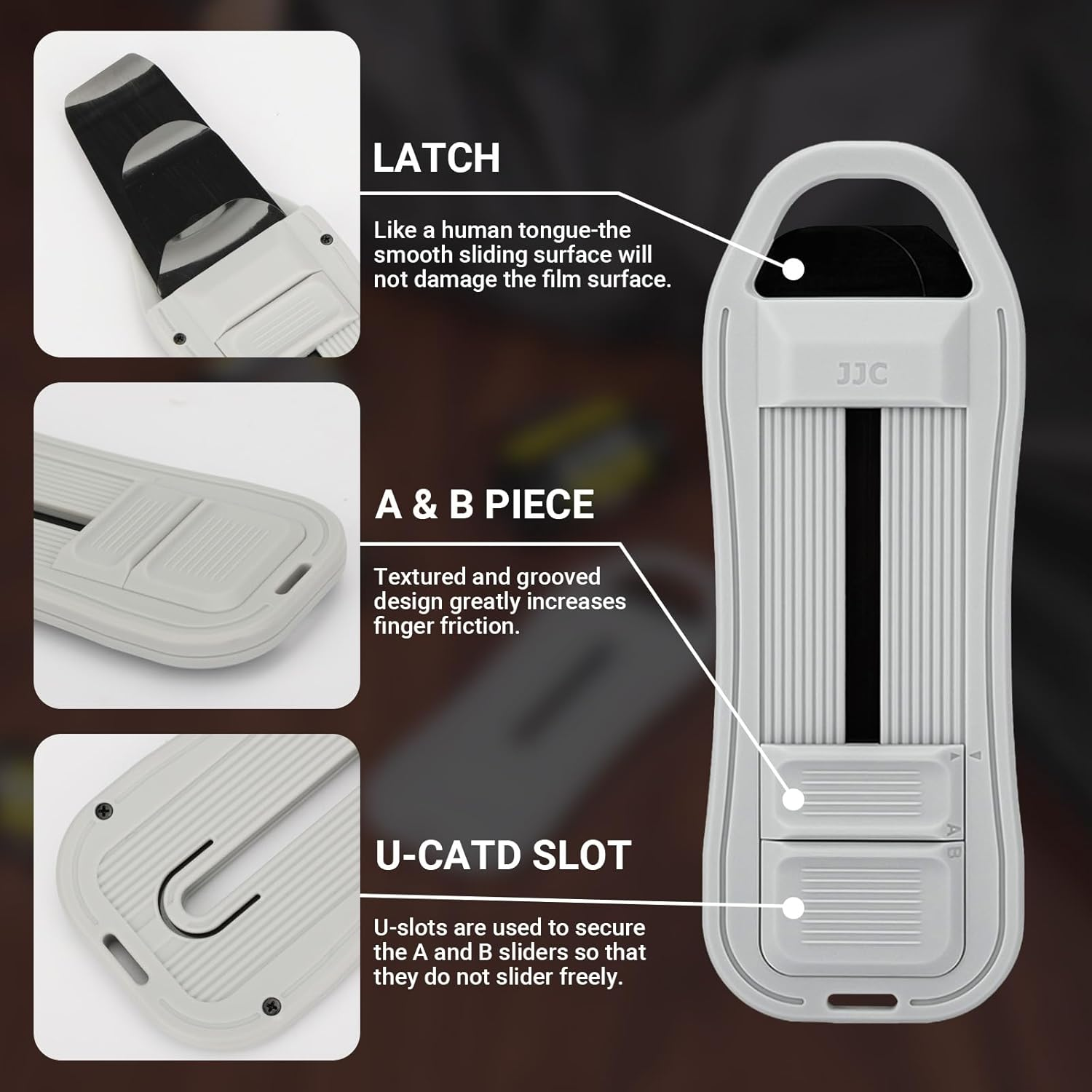 JJC 35Mm Film Retriever, 135 Leader Film Retriever Picker, 35Mm Film Extractor Puller Tools for 35Mm Cassettes Safe Films with Lanyard (No Film Included) image number 6