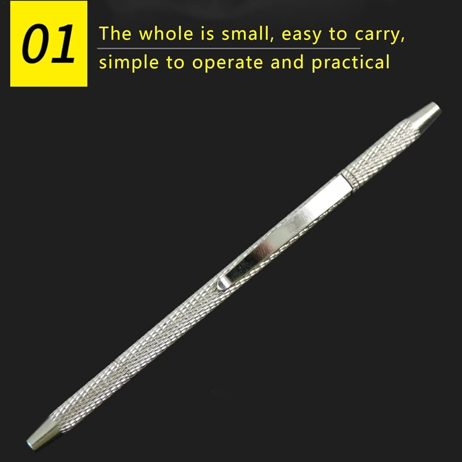 Windshield Sprayer Nozzle Needle, 2-In-1 Windscreen Washer Wiper Nozzle Adjustment Tool, Automotive Replacement Windshield Wiper Nozzles for Blockage Removal image number 4