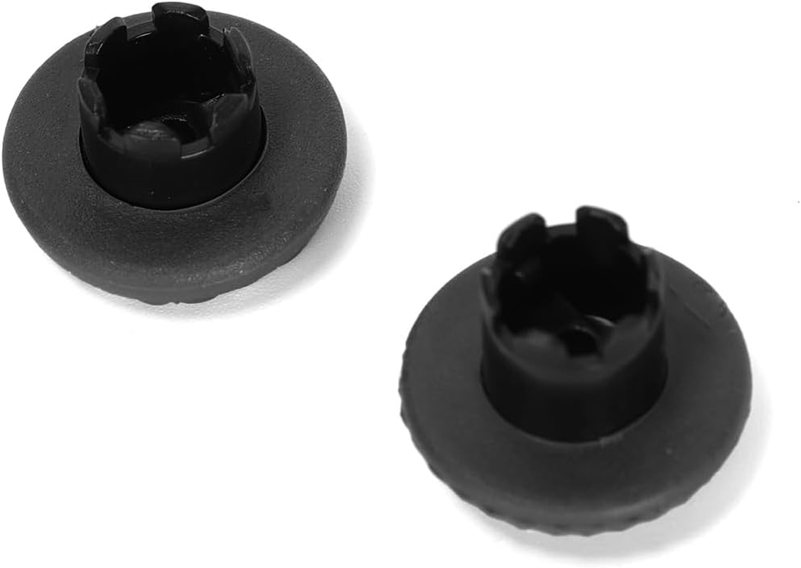 Ruimou 6Pcs Black Silicone Anti-Slip Game Controller Thumbstick Thumb Grip Cap Compatible with Ps4/Compatible with Ps5/Compatible with PS5 Edge Etc - Red image number 5