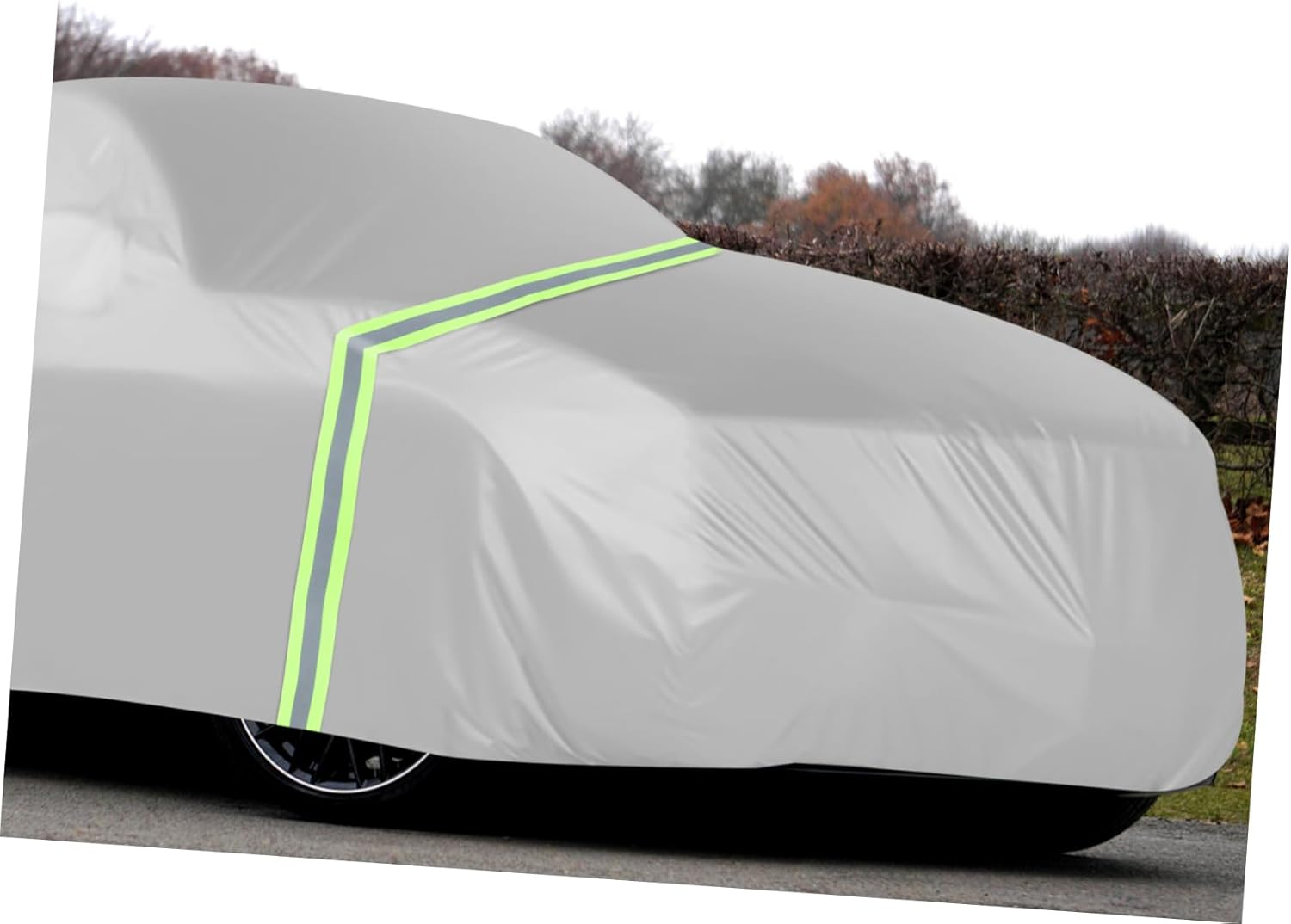 Alipis High Visibility Reflective Stripes Protection Safety Tape for Night Driving image number 3