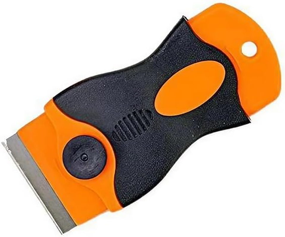 AIMALL Plastic Razor Blade Paint Glue Adhesive Scraper Blades Cleaner Tools - Metal Paint/Glue Remover Blades for Car Windows, Glass, Tile image number 6