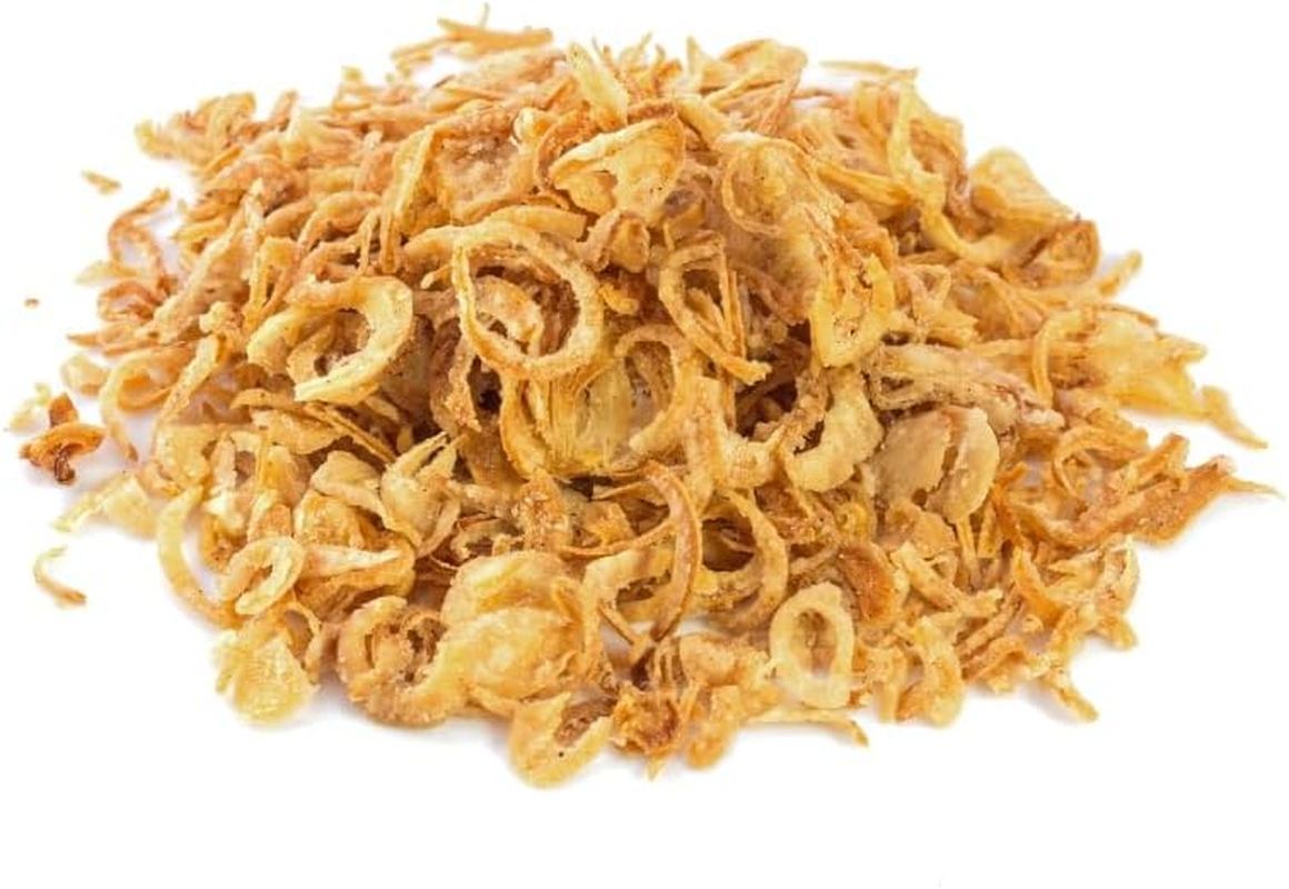 Golden Choice Fried Shallots | Crispy Asian Topping & Cooking Garnish | Made from 100% Fresh Shallots | Perfect for Salads, Soups, Sandwiches & Side Dishes | Pantry Essential | 100G Pack
