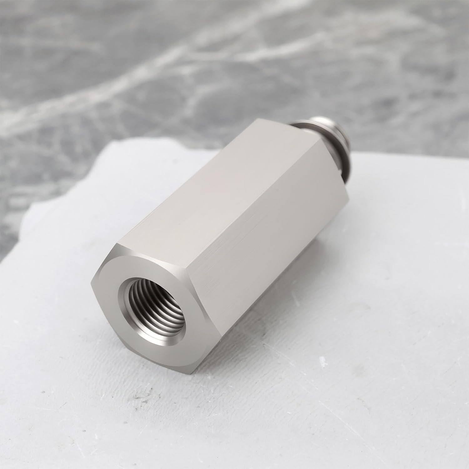 M10X1Mm Male X 1/8"NPT Oil Pressure Sensor Adapter for Oil Pressure Measurement image number 1