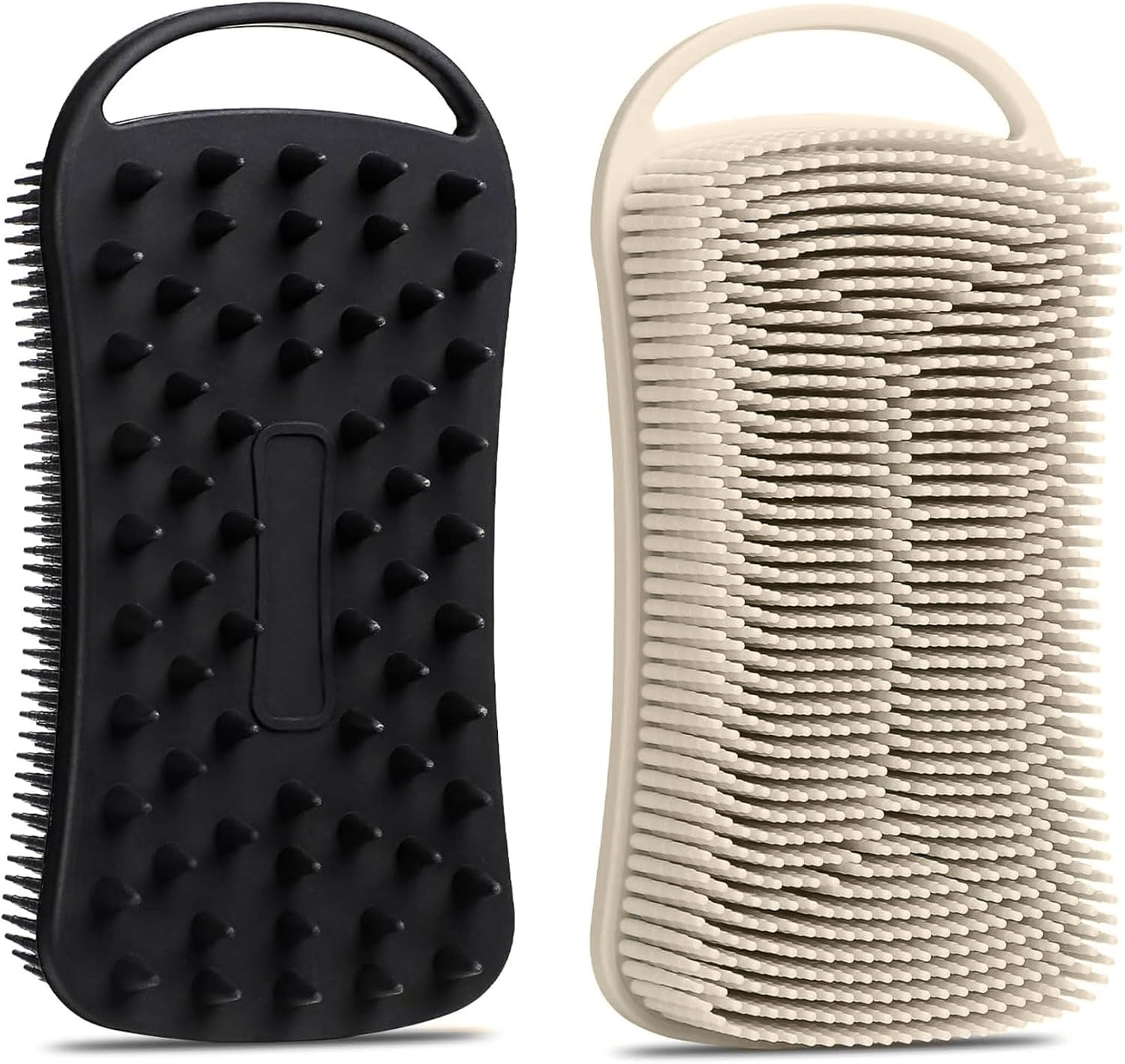 Silicone Face Scrubber, Face Exfoliator Brush, Manual Facial Cleanser Brush for Gentle Massage & Face Scrub for Women & Men, Facial Cleansing Brush, Exfoliating Brush, Soft Face Scrubber