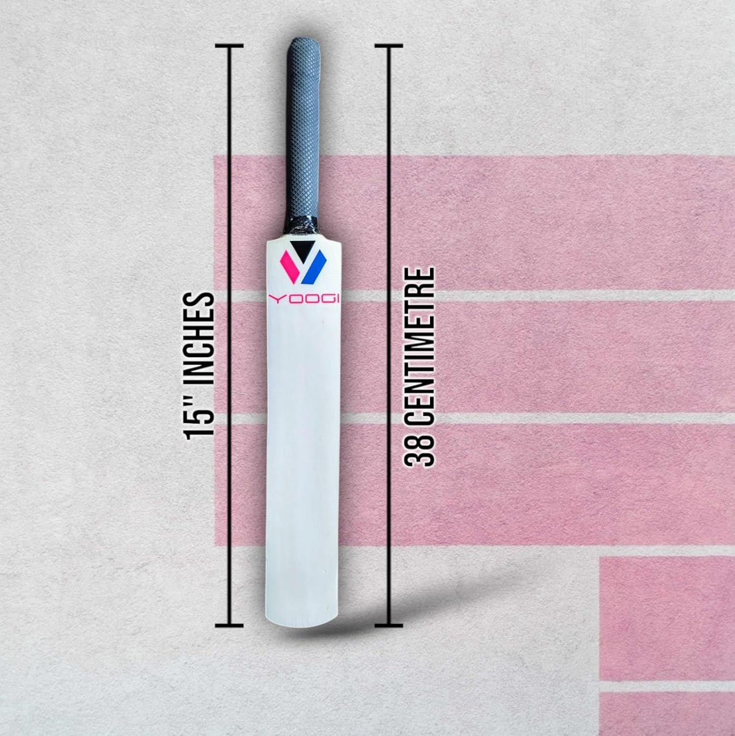 Mini Autograph Cricket Bat Natural Wood 15 Inches (Not Meant for Playing)