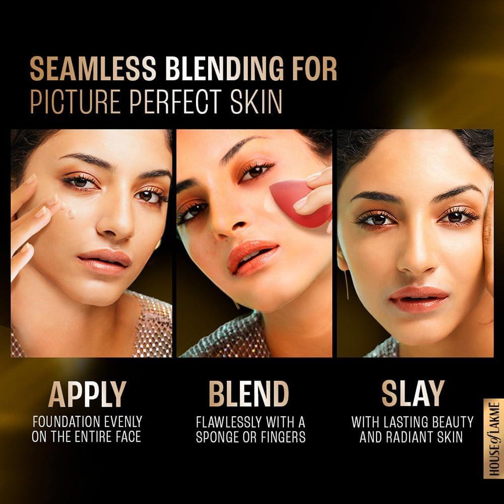 Lakme Invisible Finish Foundation SPF 8 25Ml by Lakme image number 4