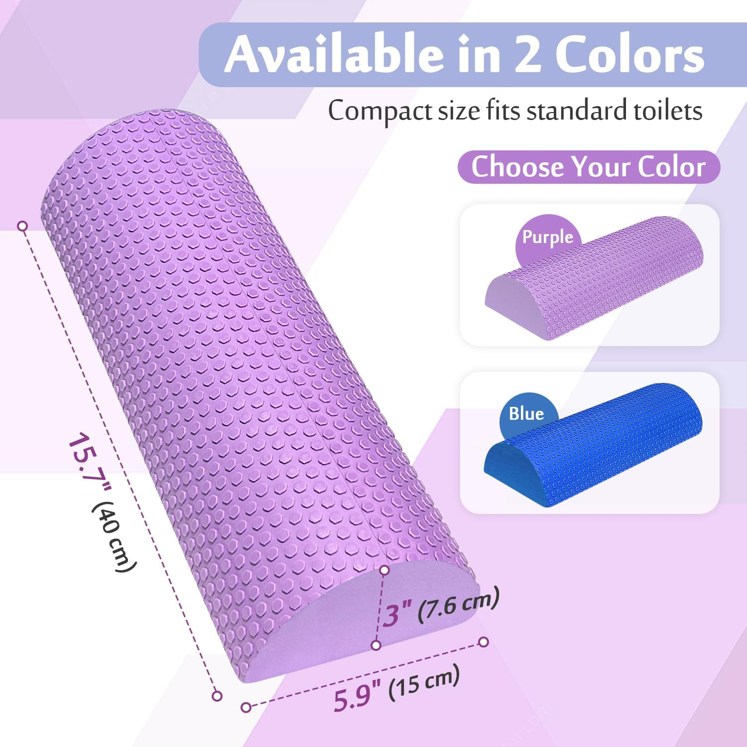 BBL Pillow Toilet Riser after Surgery for Butt Brazilian Butt Lift Pillow Toilet Seat Butt Pillows for Sitting Booty Recovery Post Surgery Foam Chair Cushions image number 5