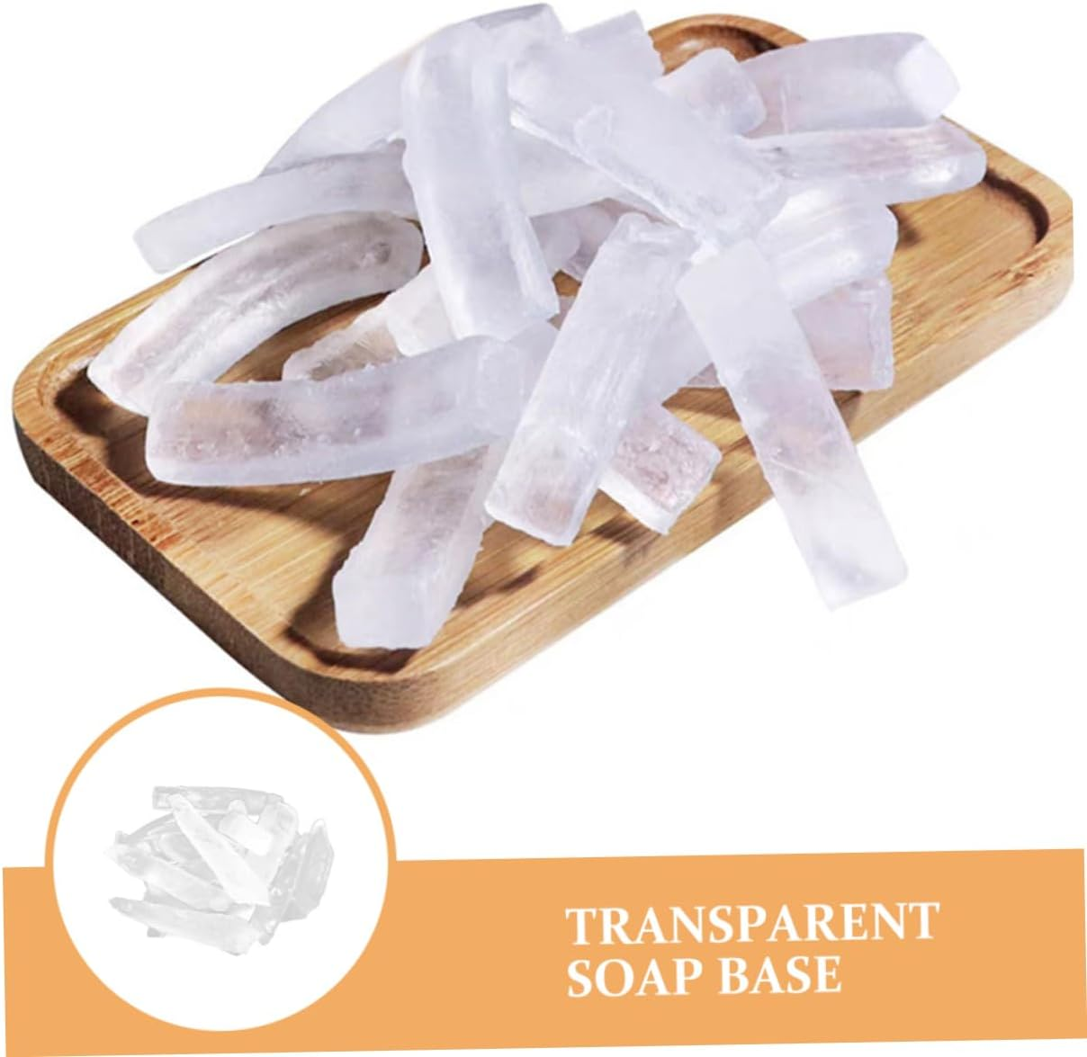 3Bags Organic Transparent Soap Base for Diy Soap Making Each Versatile Use for Family Bathing and Washing image number 5