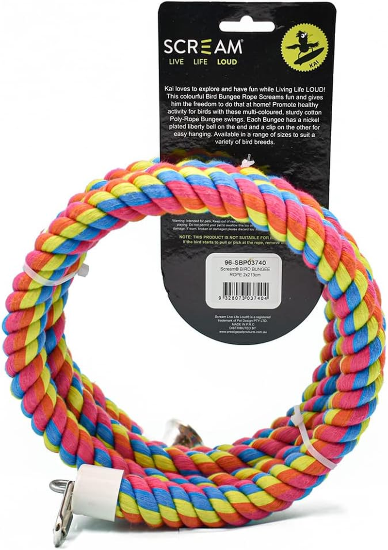 Scream Bird Bungee Rope 2X213Cm image number 3