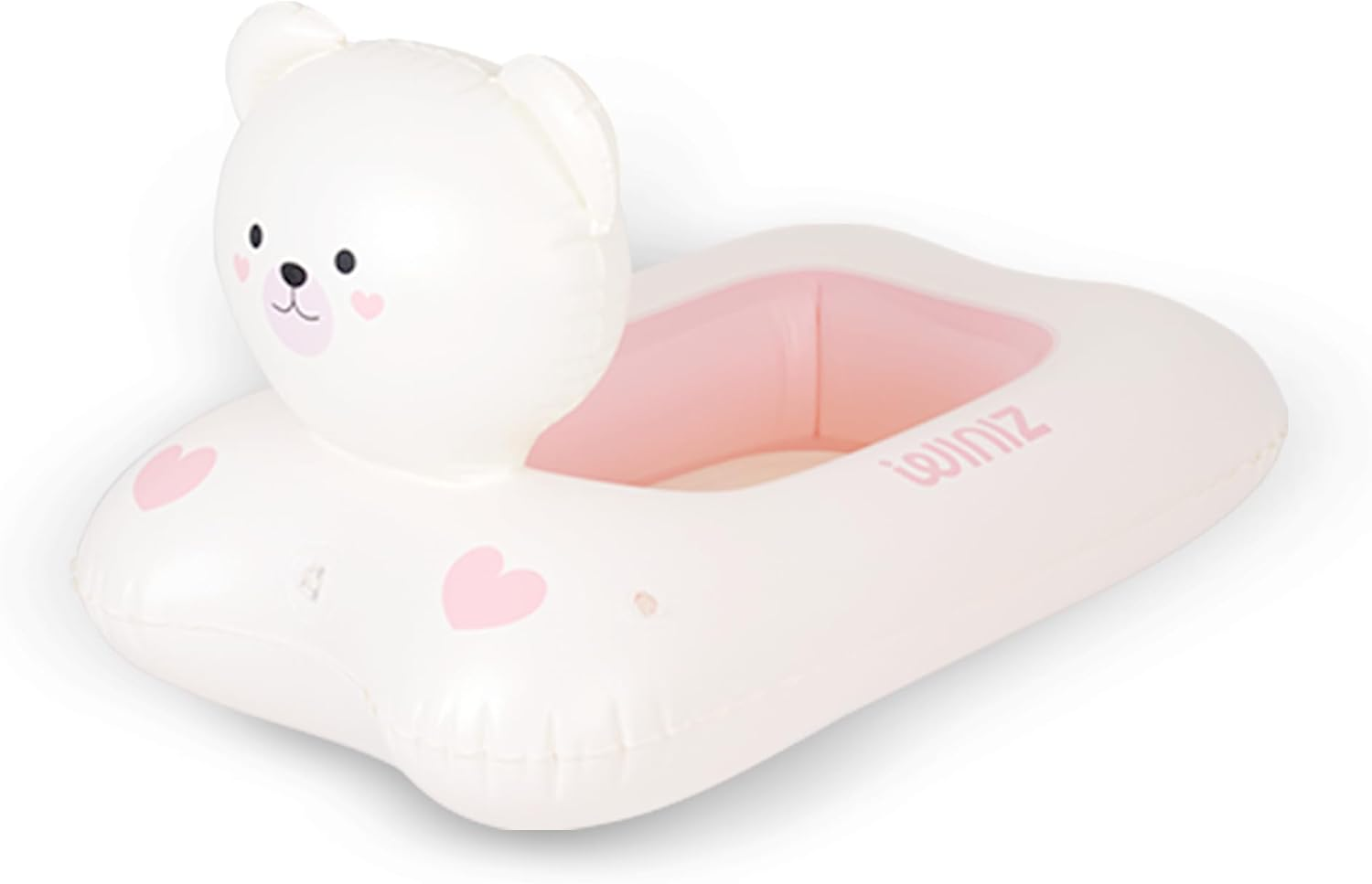 WINIZ Dog Float - Pink Bear Design Inflatable Rafts for Small Medium Dogs and Puppies - Essential Pet Supplies for Summer Outdoor Water Play Pool Lake River