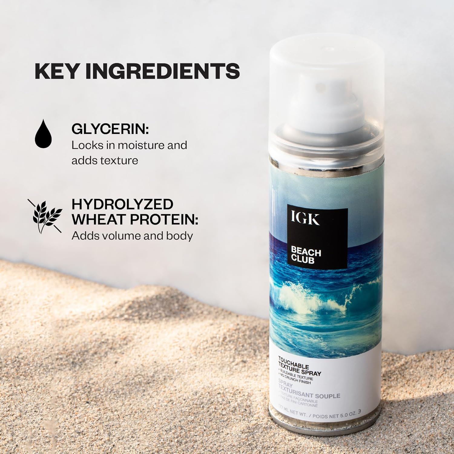 IGK Beach Club Texture Spray 177Ml