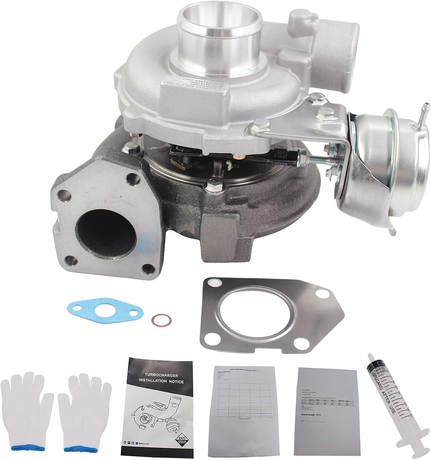 GT2056V Complete Turbo Turbocharger Compatible with Jeep Cherokee 2.8 CRD (KJ) R2816K5 (VM) 2776Ccm 110Kw 150HP 2004-2005;Compatible with Jeep Liberty CRD R2816K5 (VM) 2800Ccm 118Kw 160HP image number 1