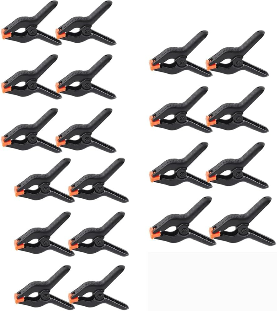 20Pcs Mini Spring Clamps for Woodworking, Photography Studio, Home Improvement, Small Spring Clips for Crafts, DIY Projects, and Picture Frame Repair image number 5
