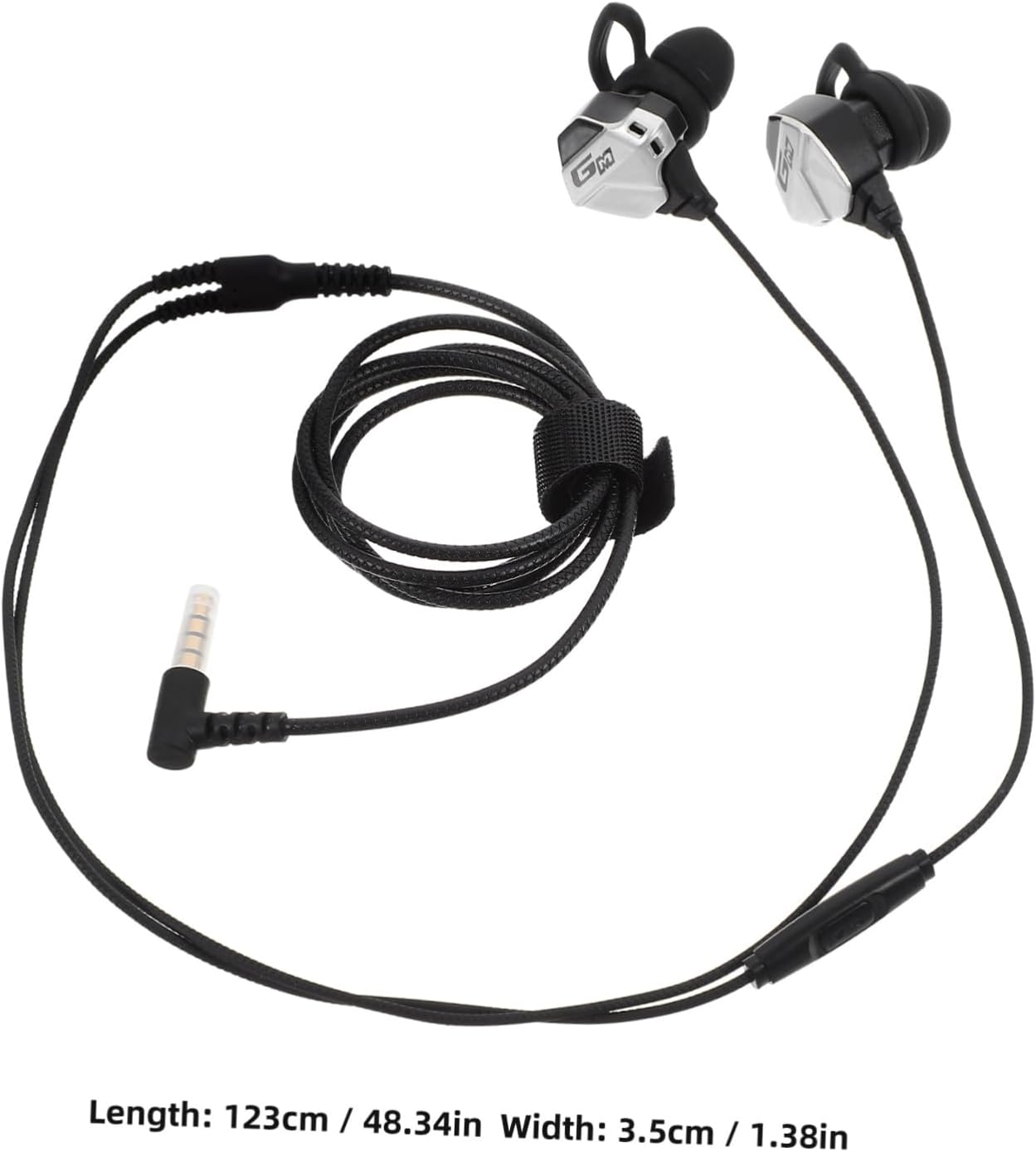 SHOWERORO 1 Set Comfortable Gaming Earphone Multi Use Earbuds with Mic for Computer and Mobile Games High Stereo Sound Suitable for Gamers