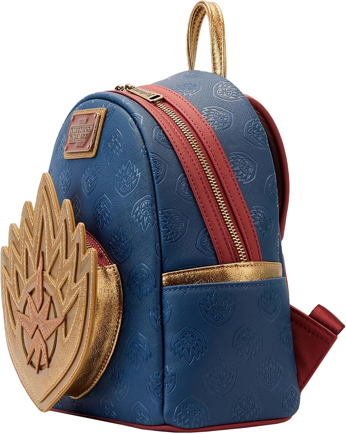 Loungefly Guardians of the Galaxy Vol. 3 Ravager Badge Mini Backpack image number 3