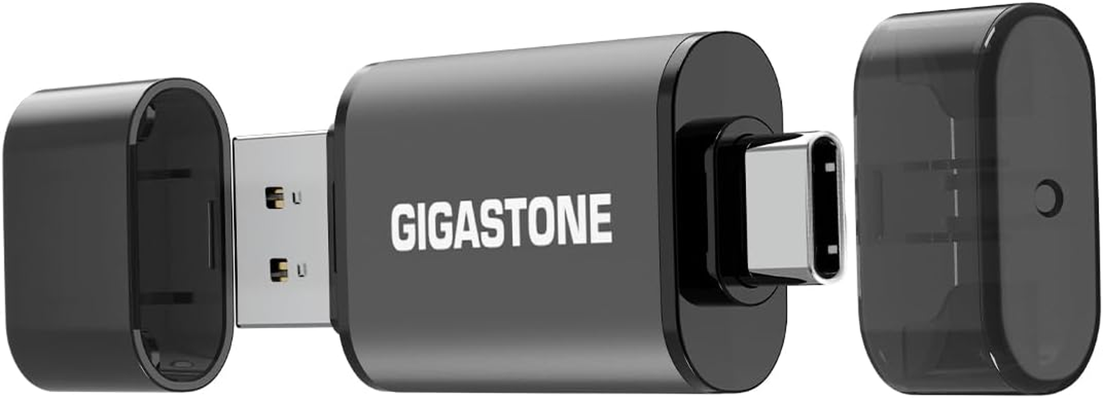 GIGASTONE Z40 64GB 2-In-1 Dual OTG Flash Drive USB 3.2 Gen 1, USB-A & USB-C, Reliable Performance, Durable, Data Storage, File Sharing, Backup, Boot Drive, USB2.0/USB3.0/USB3.1 Interface Compatible image number 2
