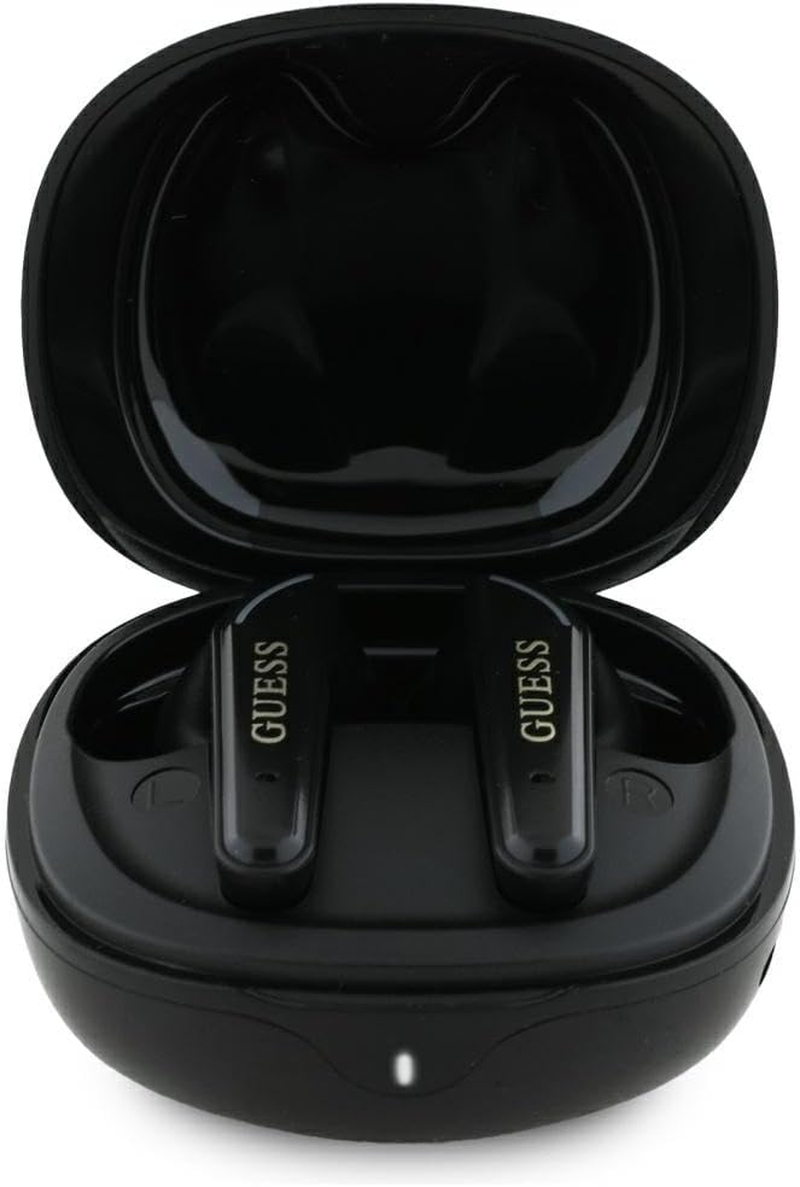 TWS CG Mobile Guess Flat Classic Logo Electroplated (Black) Headphones image number 4