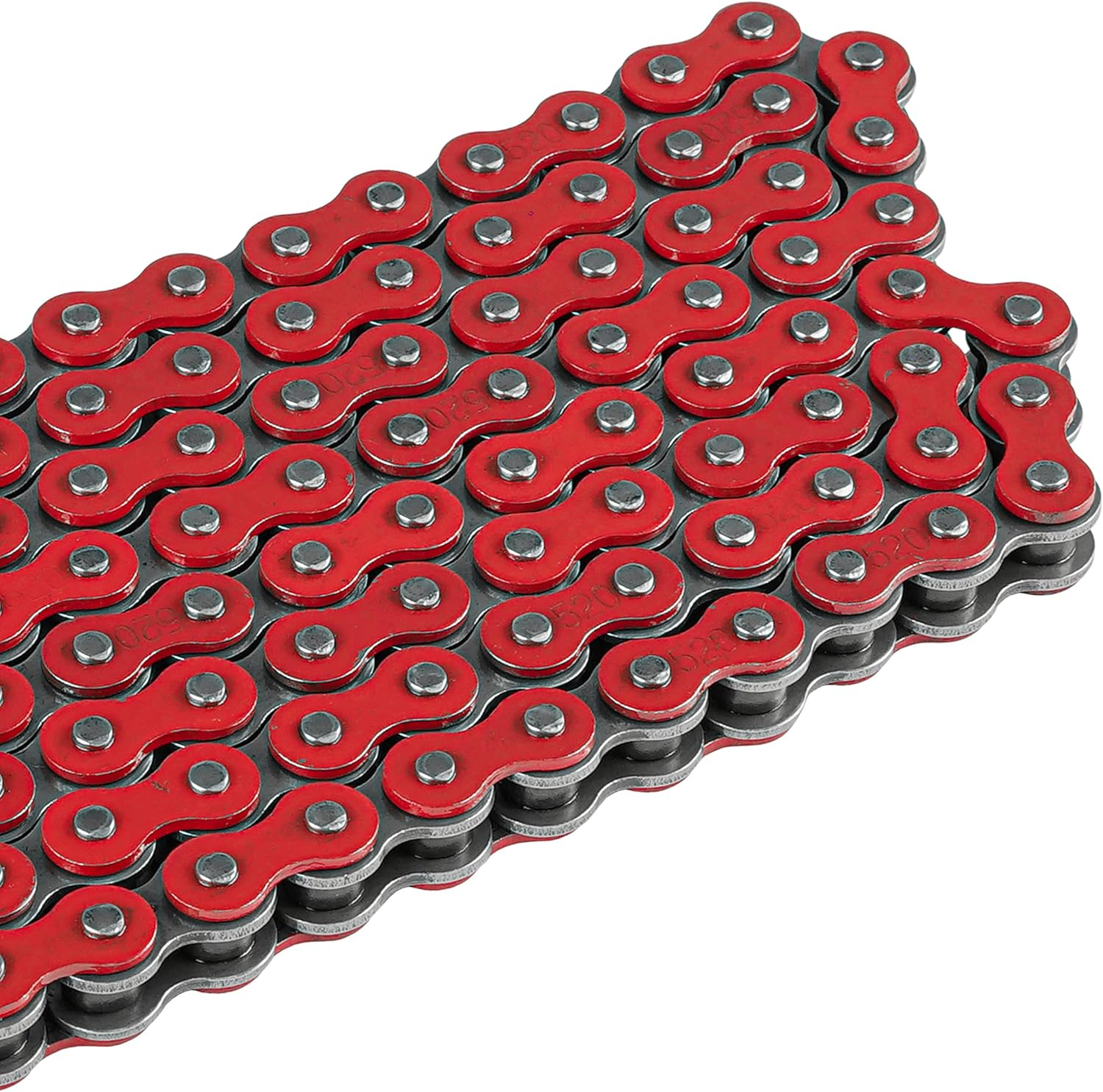 Caltric Red Drive Chain Compatible with Honda Trx400Ex Trx400X Sportrax 400 2X4 1999-2014 image number 5