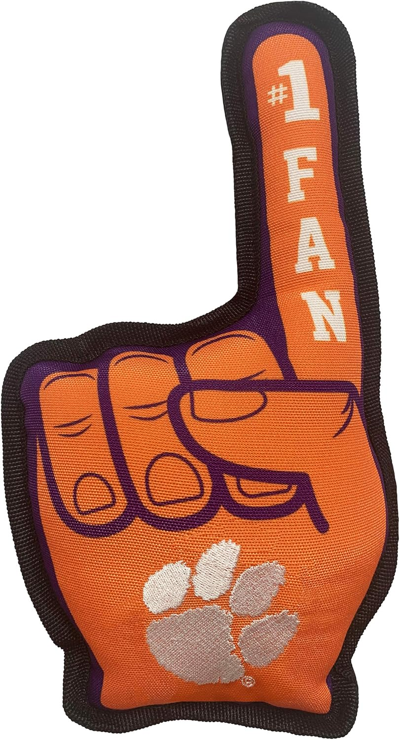 NCAA Georgia Bulldogs #1 Fan Toy for Dogs & Cats. Best Tough PET Toy with Inner Squeaker. image number 5