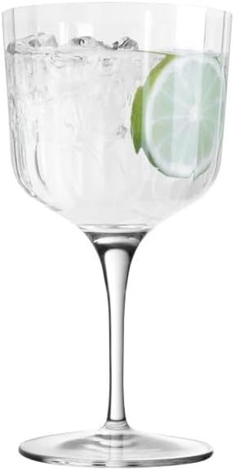 Luigi Bormioli C516 Bach Gin Glass 4-Pieces, 600 Ml Capacity, Clear, 4 Count (Pack of 1) image number 5