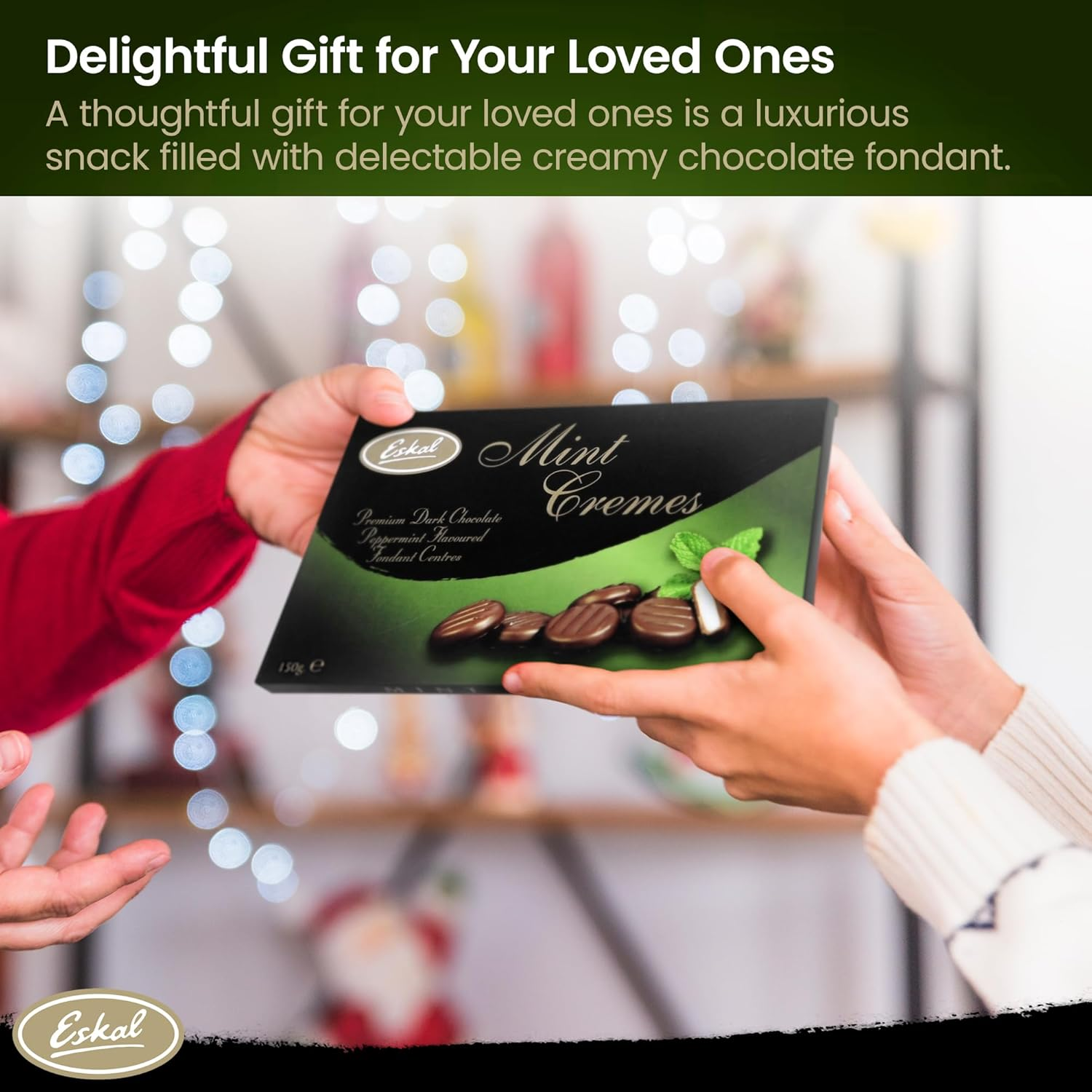 Eskal Mint Cremes Gift Box 150 G