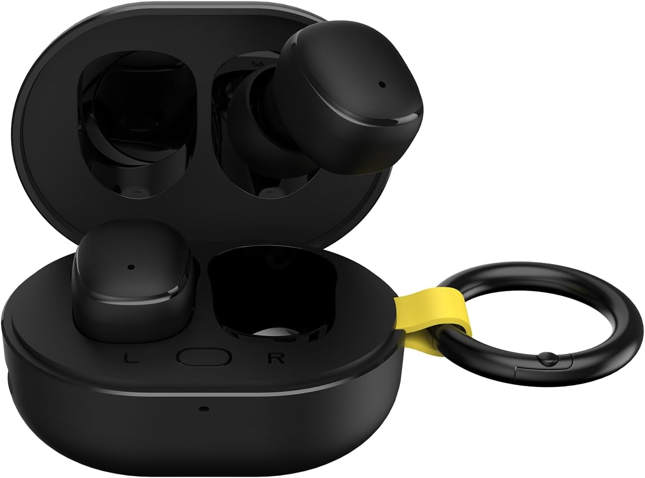 Vultech DRIP Bluetooth 5.4 Headphones, Wireless In-Ear Headphones with Microphone, 14 Hours Total, Touch Control, USB-C Charging, Siri and Google Voice Assistant, Balanced Sound, Android/Ios