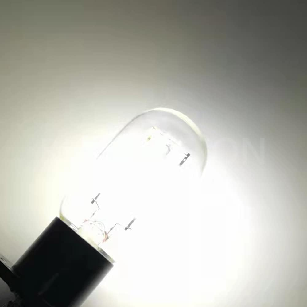 Ruiandsion Microwave Bulb Z187 Base 240V 2A 25W LED Microwave Lamp Bulb for Universal Microwave Pear Oven Lamp, White image number 3