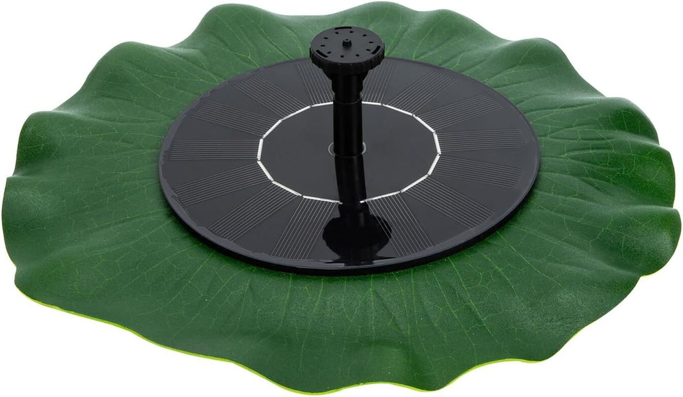 Solar Fountain Outdoor Lotus Leaf Floating Water Fountain Solar Powered Pump for Garden Ponds Energy-Saving Design image number 3