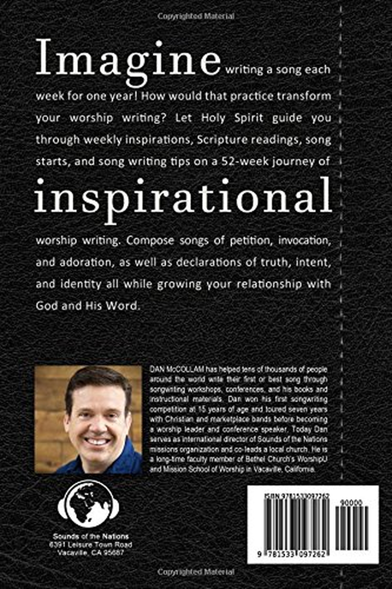 52 Weeks Worship Writer'S Journal: 52 Weeks of Inspirational Thoughts and Song Starters image number 1