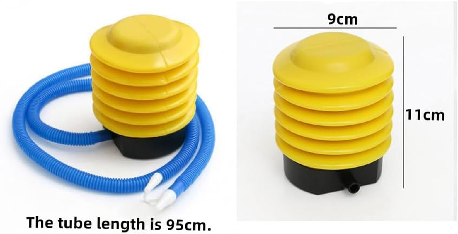 Naisfei Balloon Pump, Corrugated Tube Foot Operation Inflatable Air Pump and Hose, Sports Inflatable Air Pump Used for Balloons, Exercise Balls, Yoga Balls, Pool Floats image number 2