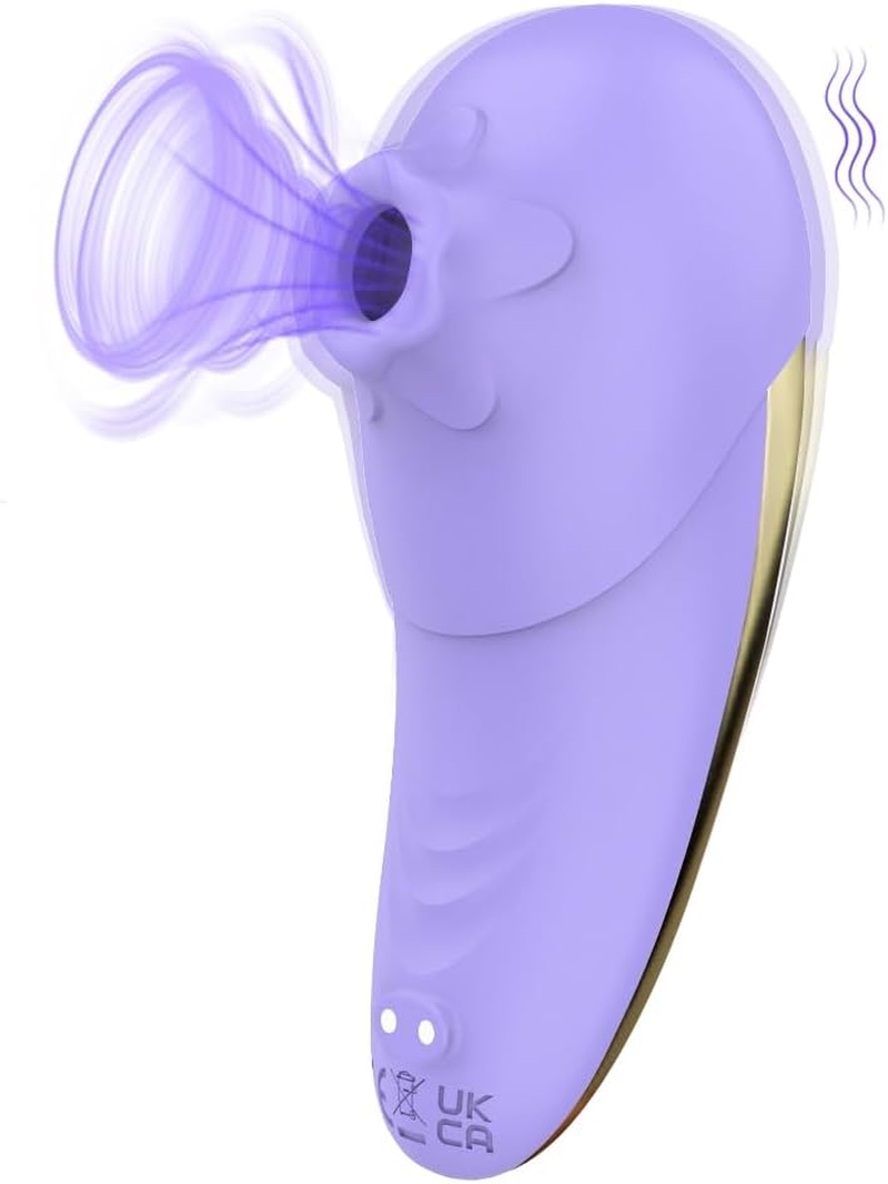 Sucking Vibrator Adult Sex Toys - Adult Toys for Women Clitoral Nipple Sucker Vibrators with 7 Sucking & Vibrating Modes, Womens Rose Sex Toy Suction Vibrator for Woman Couples Female image number 5