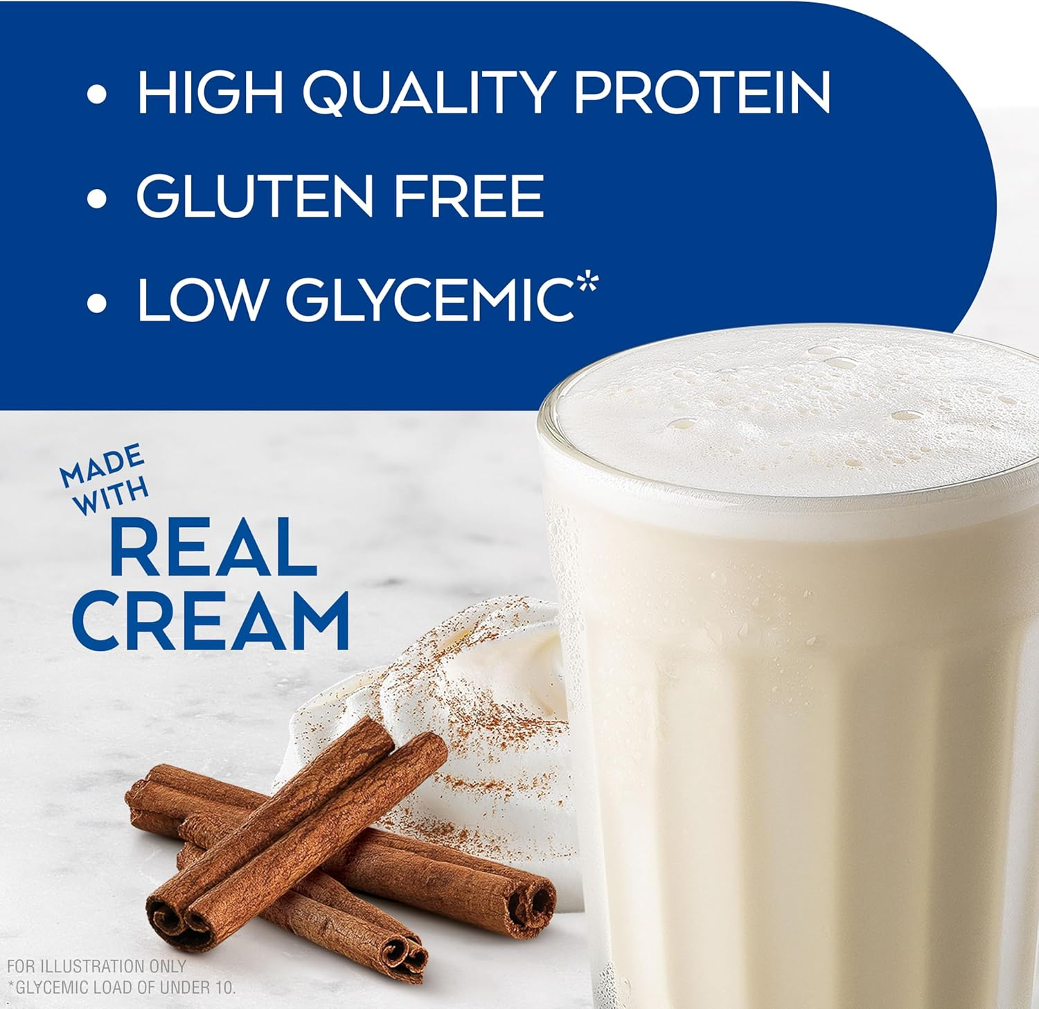 Atkins Protein Rich Shake, Creamy Cinnamon Swirl, High Protein, Low Glycemic, Gluten Free, 12 Count (3 Packs Each with 4 Shakes) image number 5