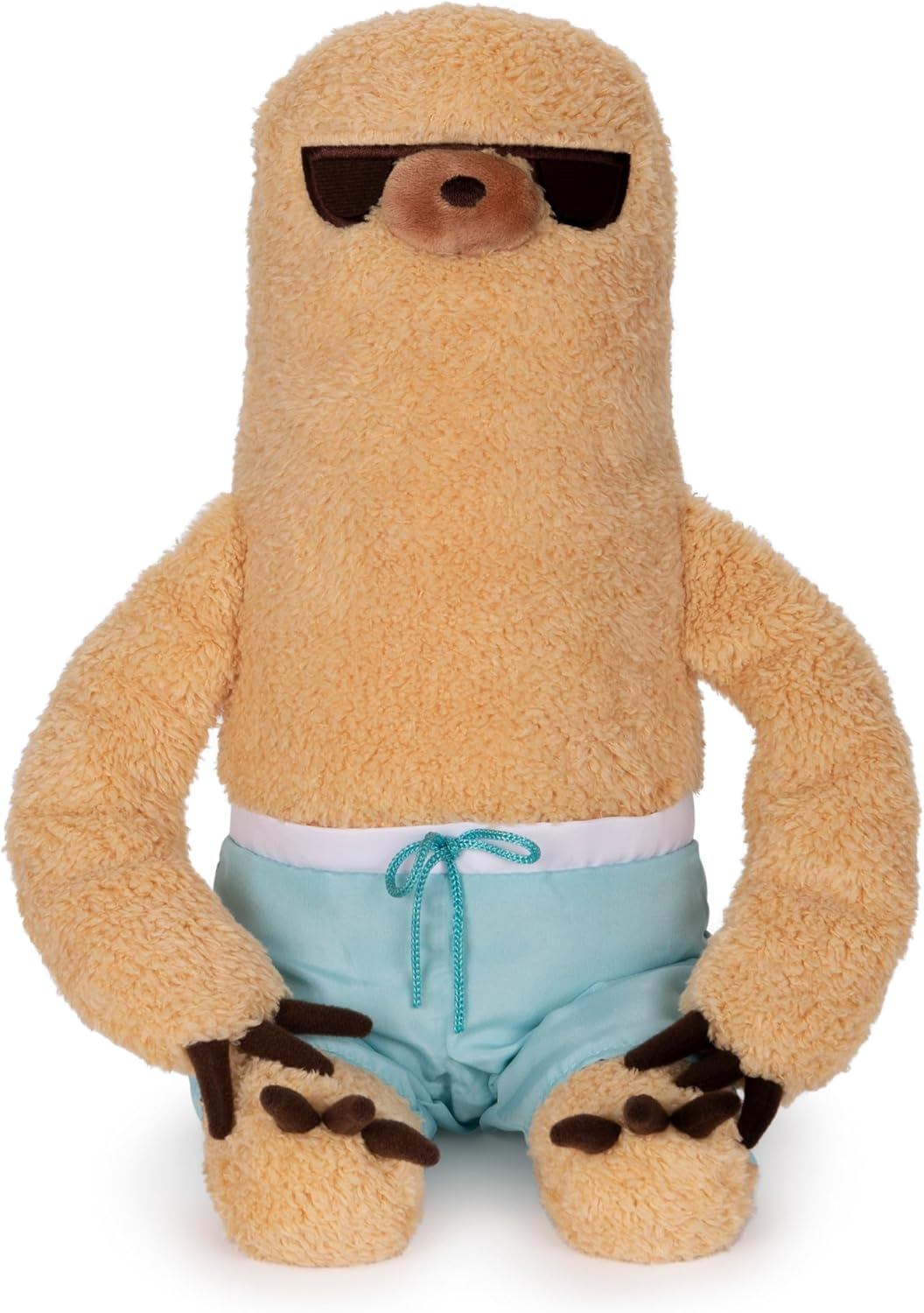 Pusheen the Cat Summer Sloth Plush Soft Toy, Beige, 30 Cm Size