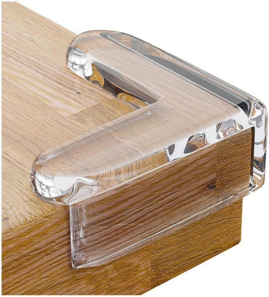 Poemtian 20 Pack Corner Protector Baby, Baby Safety Corner Guard,Premium Clear Furniture Edge Corner Protector,Table Corner Protectors Baby Corner Protector Guards Clear Corner Protectors image number 5