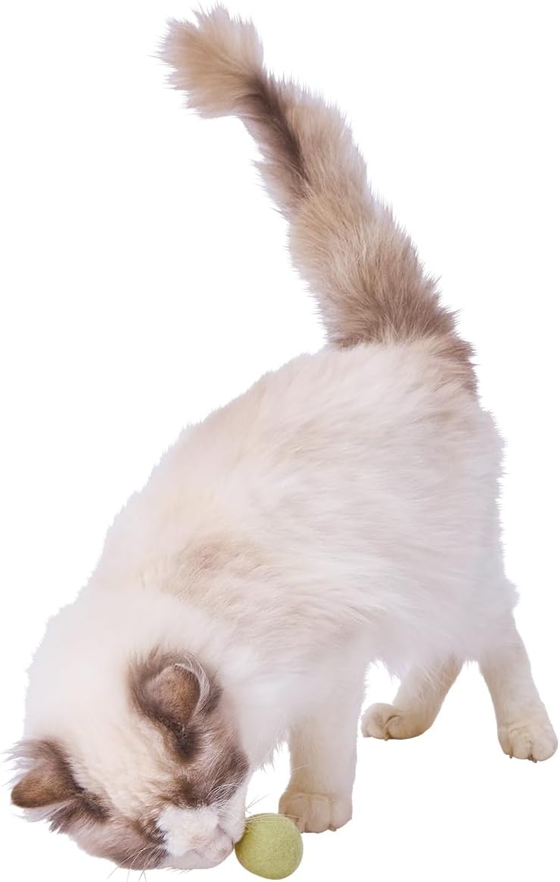 ADD. Mate Happiness Cat Wool Ball Mini Cat Toy, Set of 4 image number 1