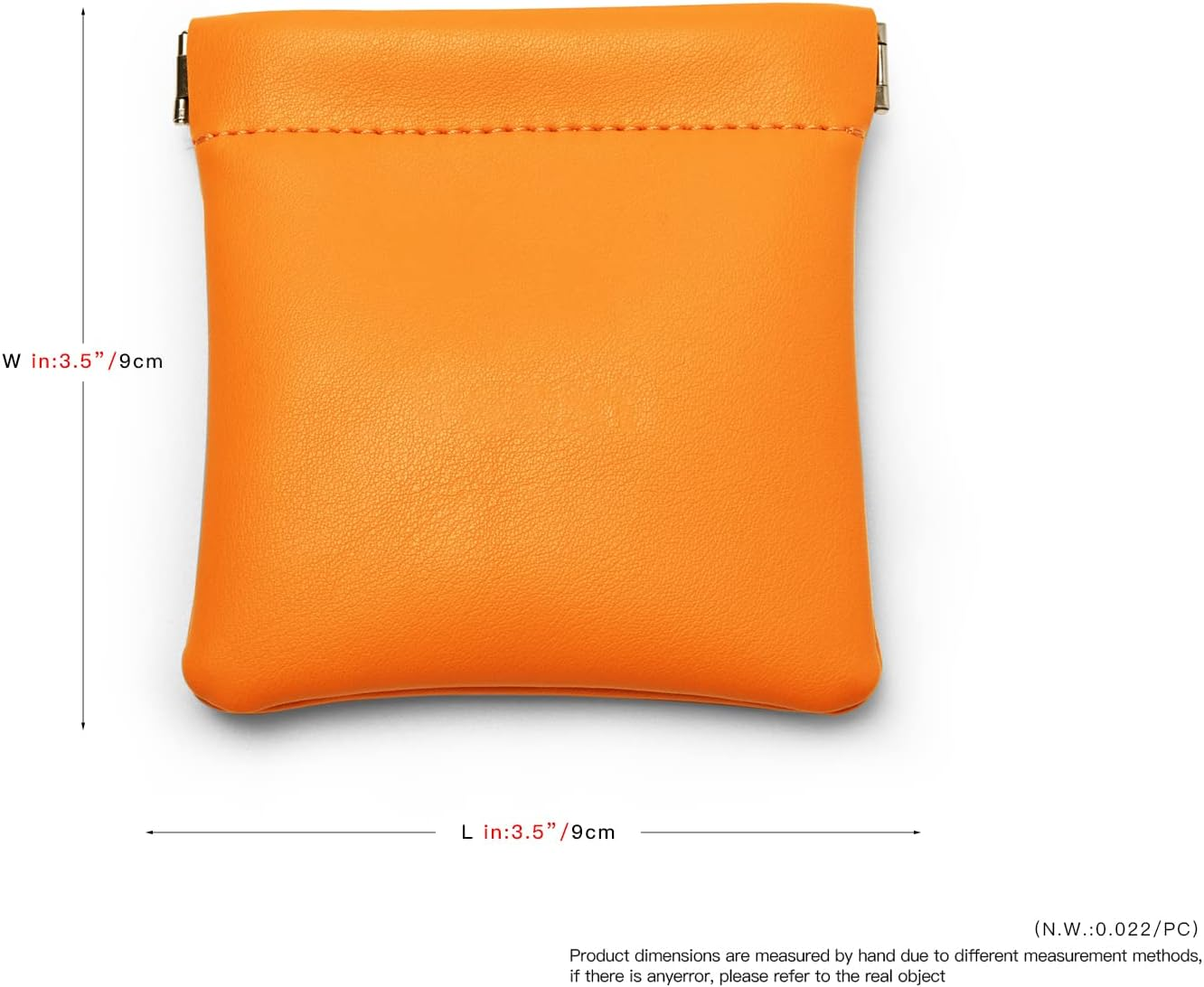 Oirlv Jewellery Organizer Bag Travel Jewellery Bag Case for Multiple Necklaces, Rings, Bracelets (Orange) &hellip; image number 6