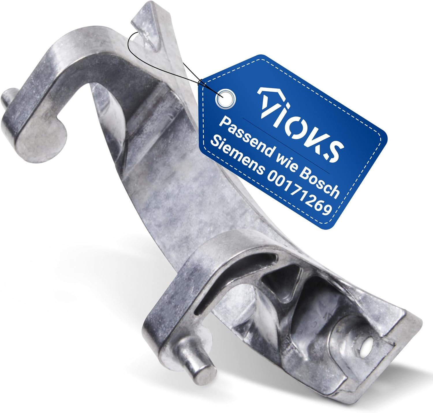 Door Hinge Replacement for Bosch Siemens 171269 00171269 Hinge Front Loading Window Hinge for Washing Machine image number 1