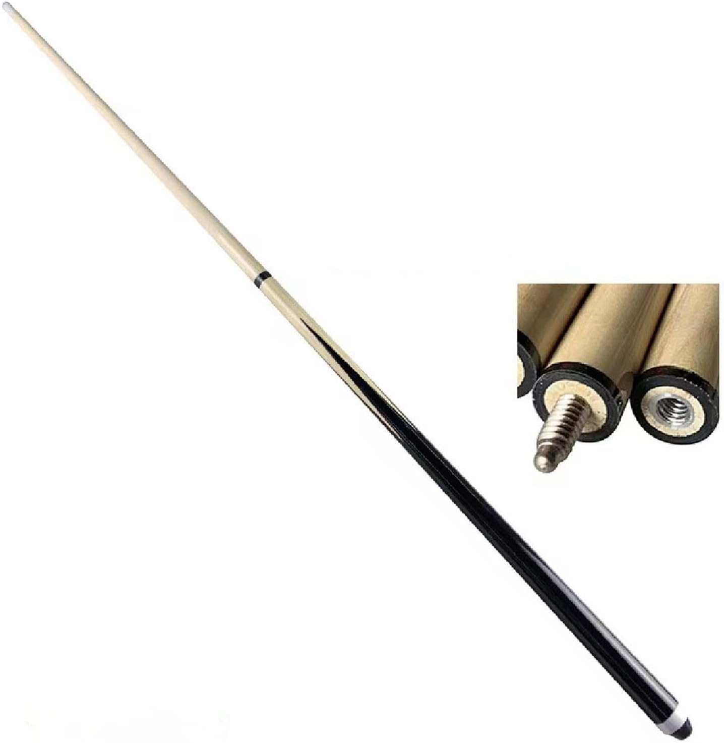 Small Pool Cue, Billiard Rod for Kids, Adjustable, Beginners Portable Wooden Short Pool Cue, Pool Table Accessories image number 6