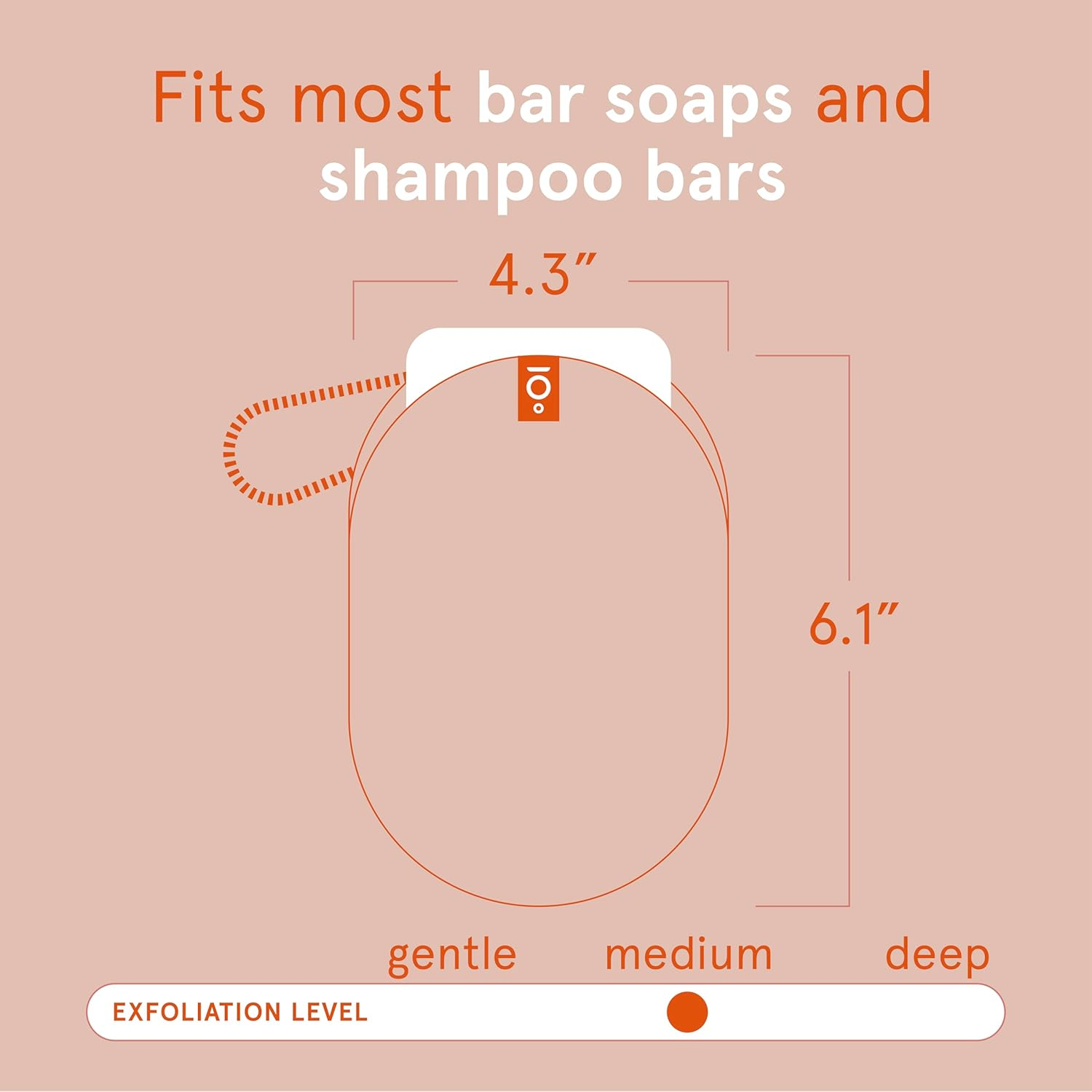 Cleanlogic Bath and Body Exfoliating Soap Savers, Allows Longer Lasting Soap Life, Suitable for Dry and Damaged Skin, Reusable, Daily Skincare Routine, Vegan Friendly, Pack of 3 image number 3