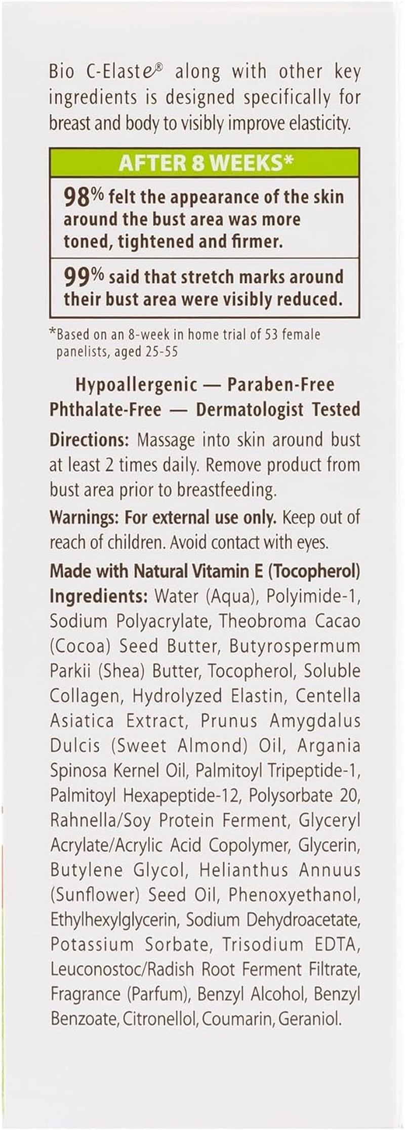 PALMER'S Cocoa Butter Formula Bust Cream, 4.4 Ounce, 125 G image number 1