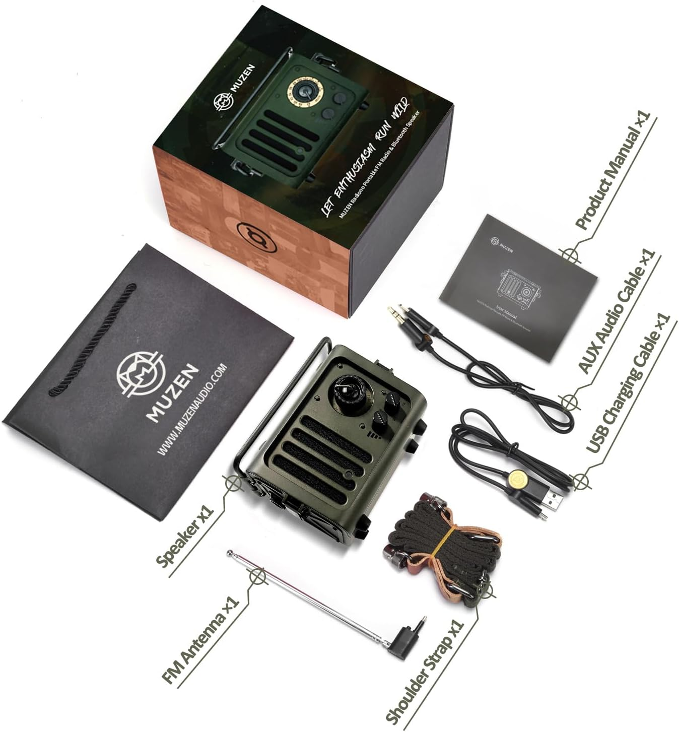 Muzen Radioo Speaker image number 5