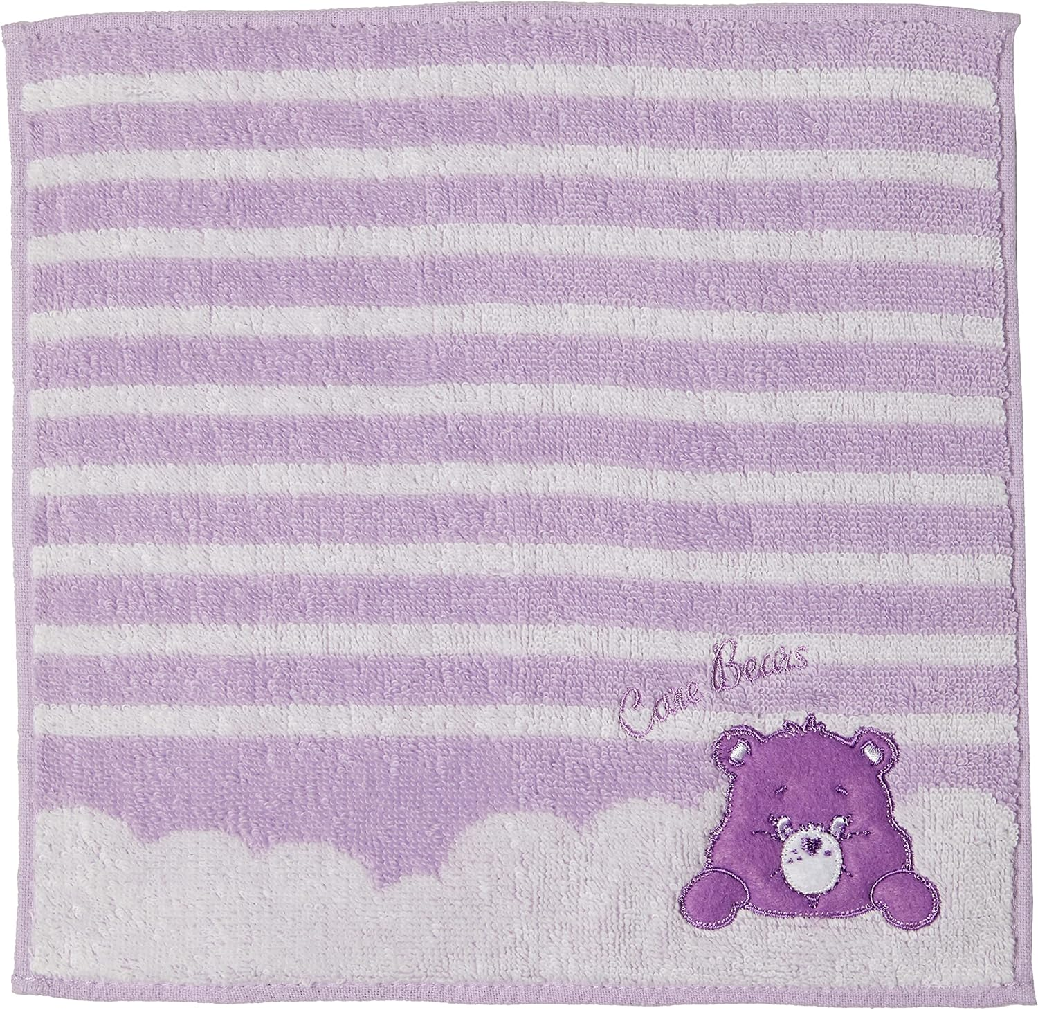 Marushin 5545001900 Mini Towel, Care Bear, Blue, Pastel Dot Face