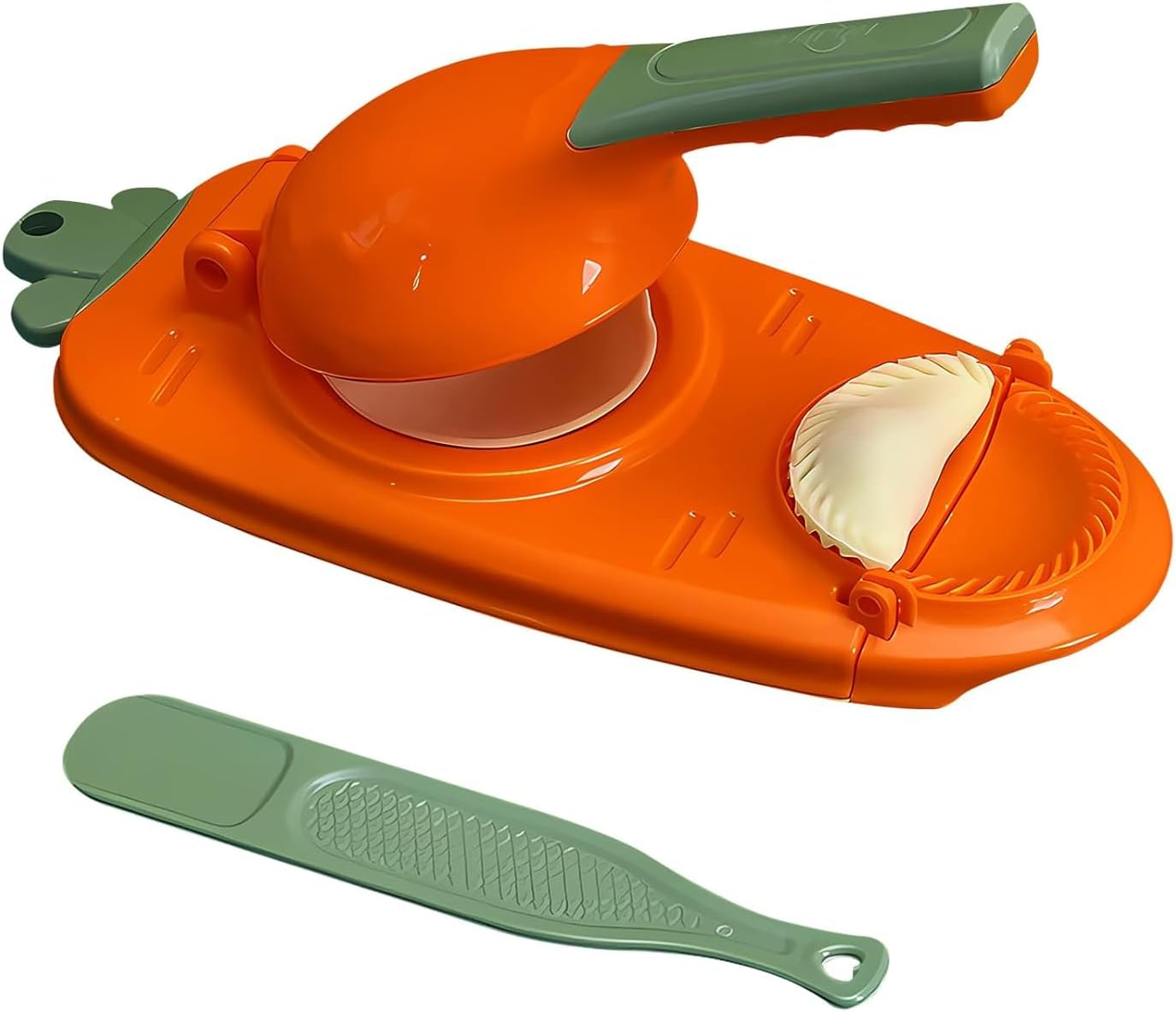 EZONEDEAL 2 in 1 Dumpling Maker, New Dumpling Maker Machine, Household Automatic Dumpling Maker'S, Maker Press for Pressing Dumpling Skin Wrapper Mould Dough Press Maker image number 6