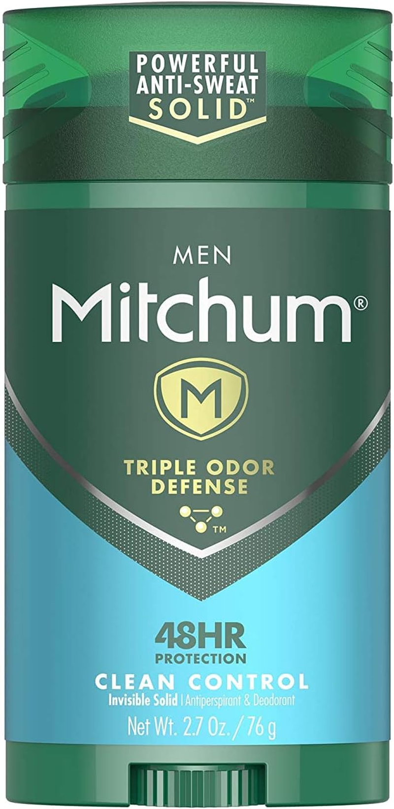 Mitchum Men Advanced Control, Clean Control Invisible Solid 2.7 Oz (Pack of 4) image number 5