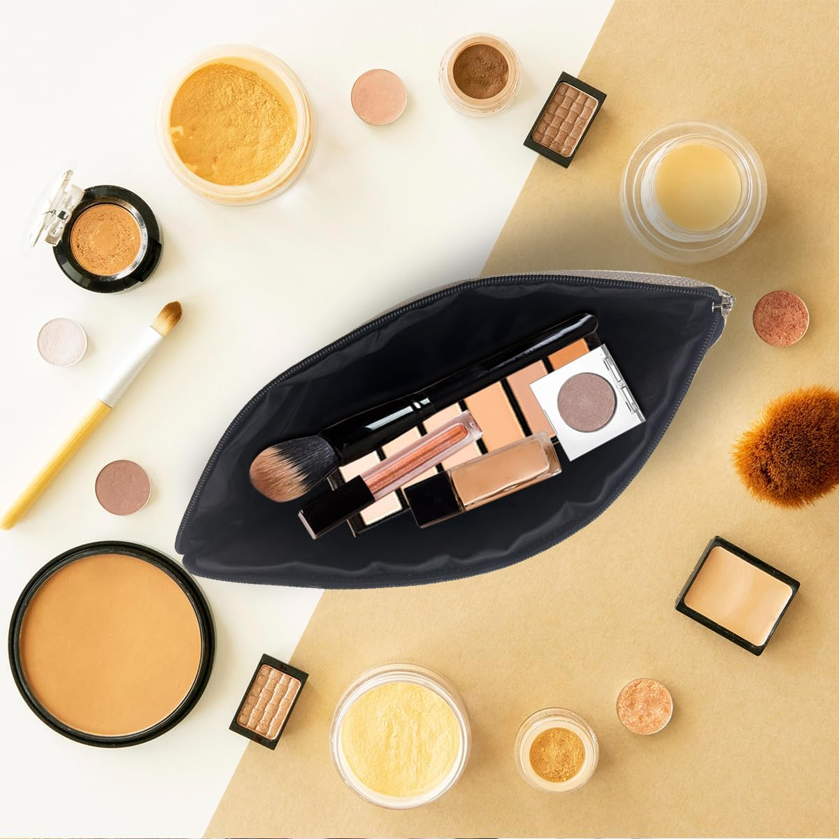 Graduation Gifts Teacher Appreciation Mom Nurse Gifts Makeup Bag Bookish HR Gift Cosmetic Bag, Multicolor0130, 9.6*7.1 Inch