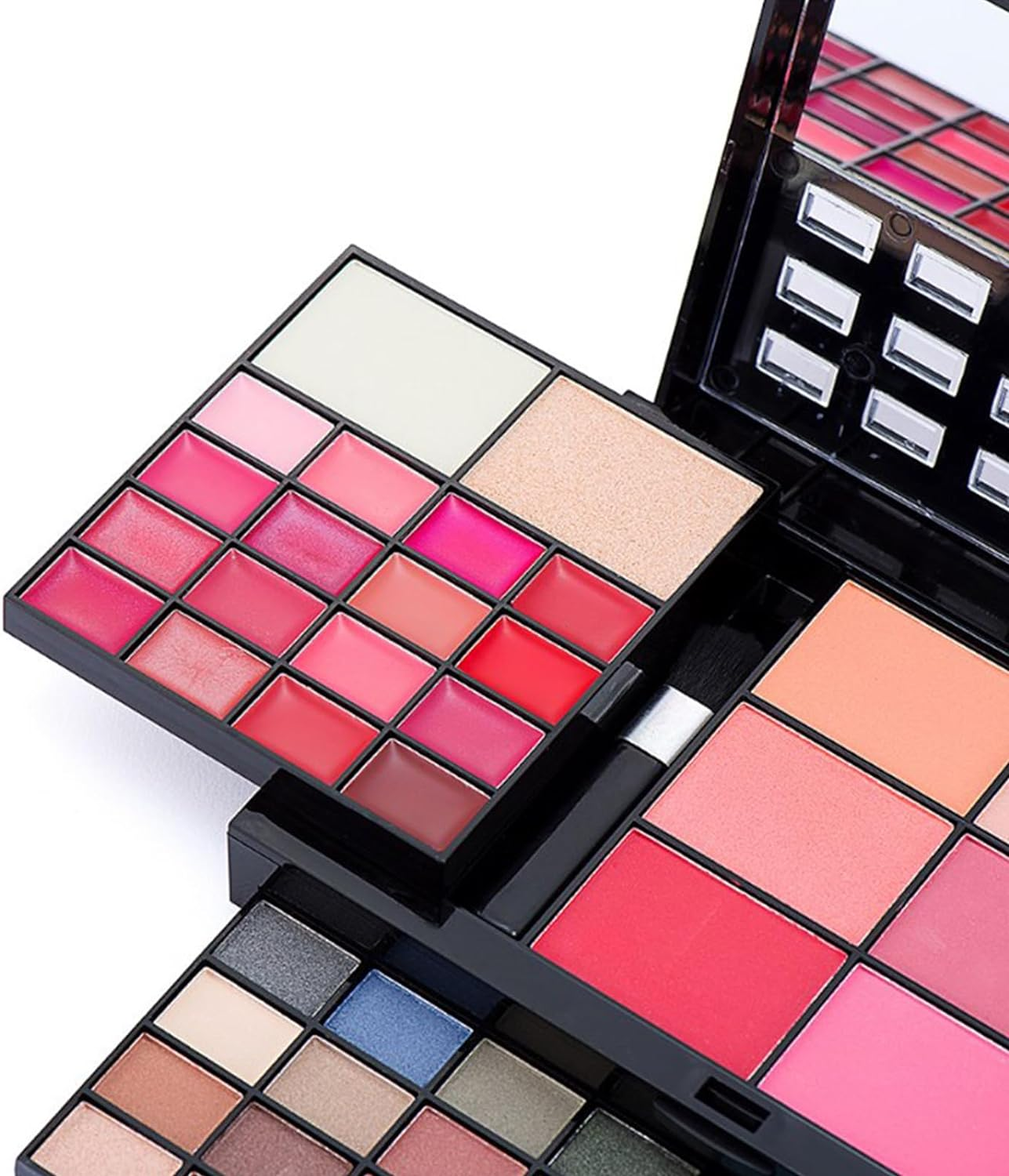 Joyeee Makeup Kit for Women Full Kit All in One Professional Make up Gift Sets for Teen Teenage Girl, Eyeshadow Lipstick Lipgloss Blush Concealer Highlighter Contour Palette Makeup Brush Mirror image number 6