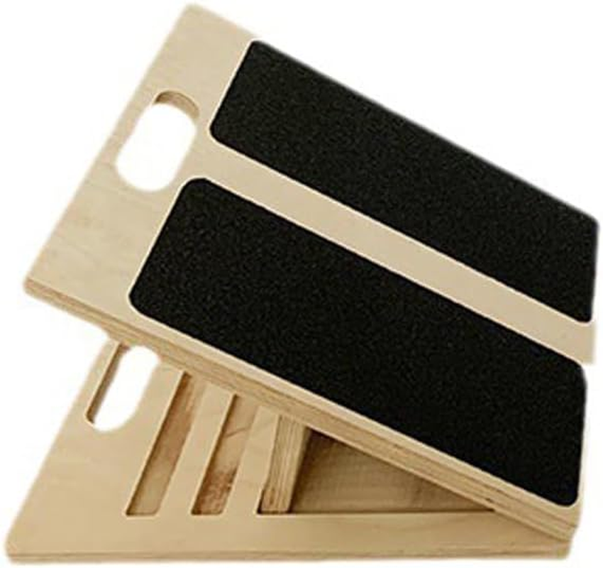 Professional Slant Board, Calf Stretcher Slant Boards, Adjustable Wooden Incline Board for Squats, Calf, Ankle, and Foot Stretching image number 4