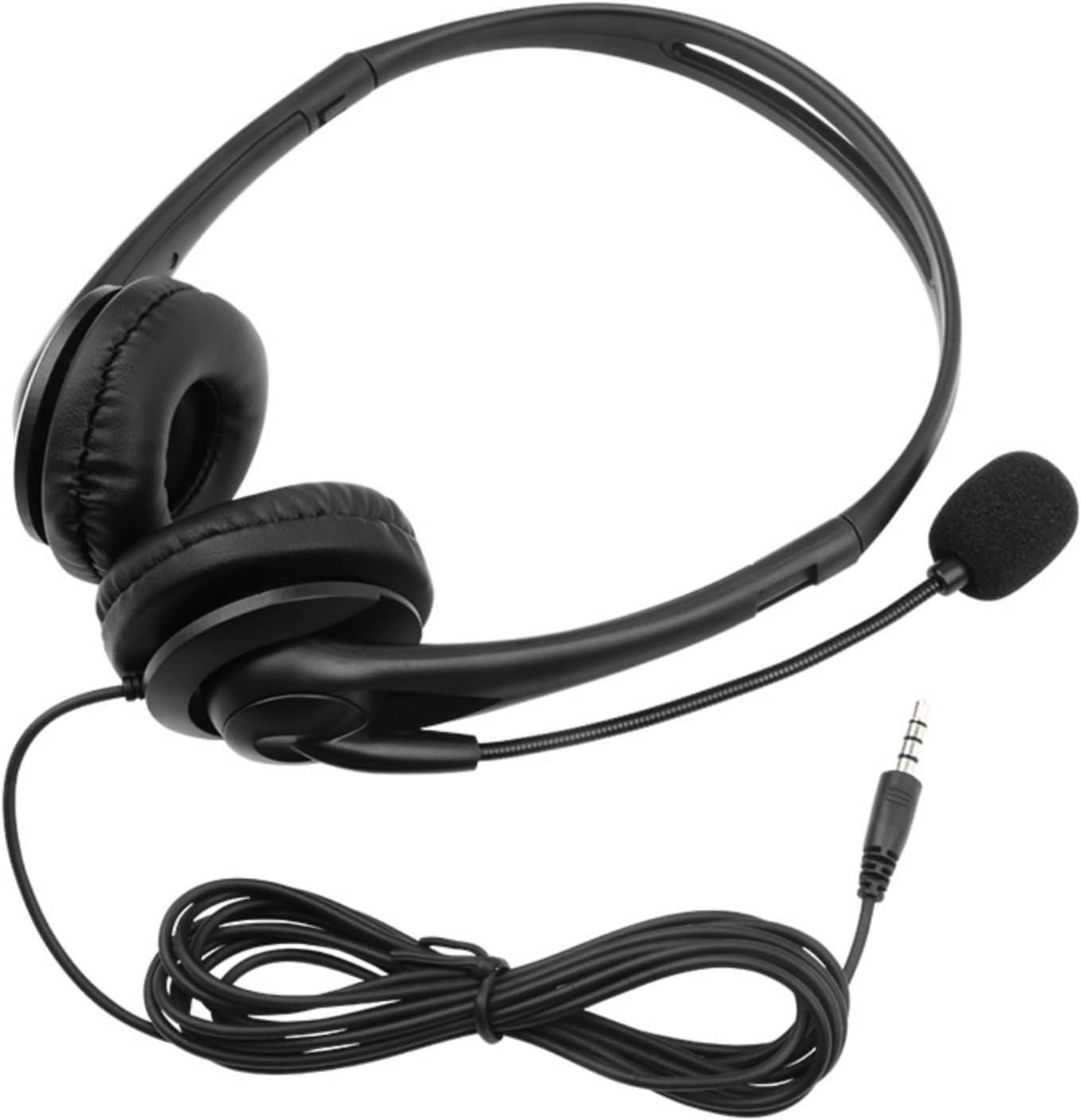 Corded Headphones Computer Laptop Earphones with 3.5Mm Hearing Plugs Are Lightweight for Music Studies and Recalls Hearing Equipment image number 1